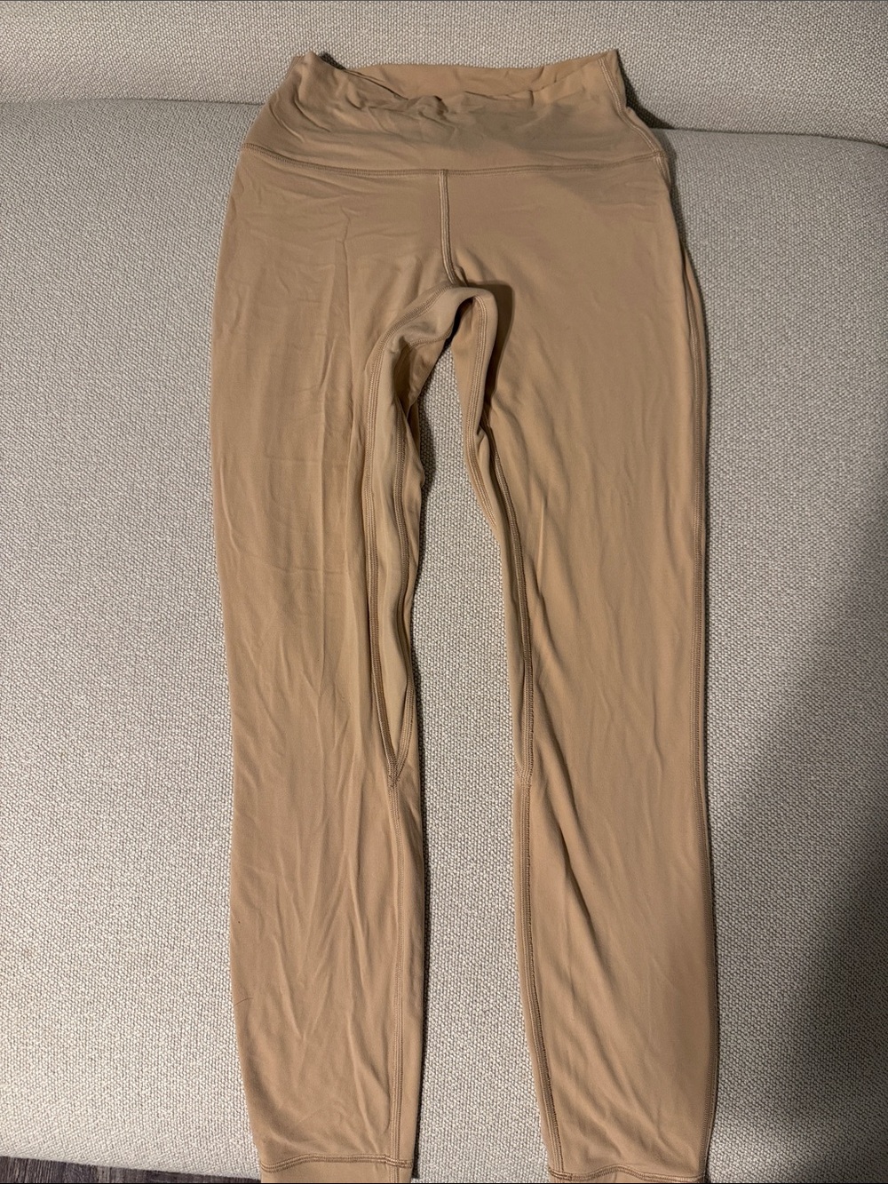 lululemon athletica Tan High-Rise Leggings